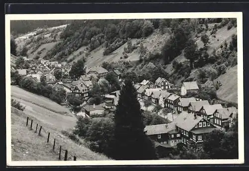 AK Katzhütte /Ob. Schwarzatal, Teilansicht