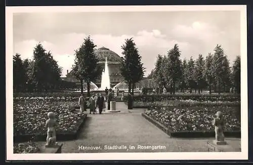 AK Hannover, Stadthalle im Rosengarten