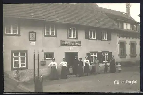 AK Au im Murgtal, Das Gasthaus zur Krone