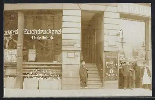 Foto-AK Hamburg-Hammerbrook, Heidenkampsweg 204, 1914