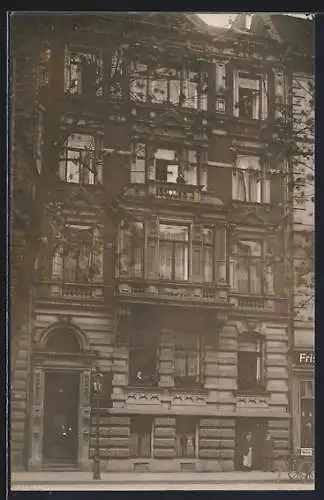 Foto-AK Köln-Neustadt, Haus und Strasse, Hausaring 125, 1912