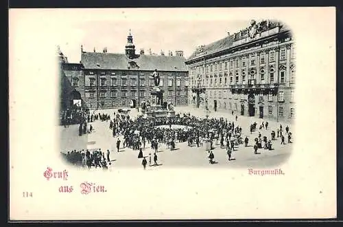 AK Wien, Burgmusik im Hof