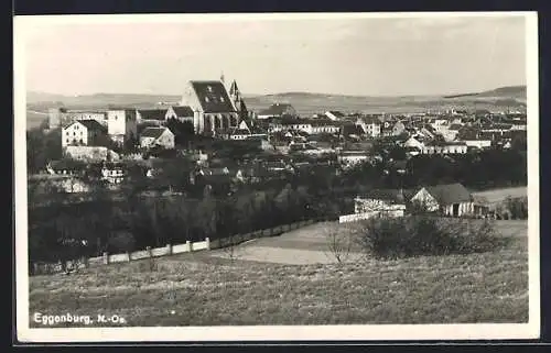 AK Eggenburg, Teilansicht der Stadt