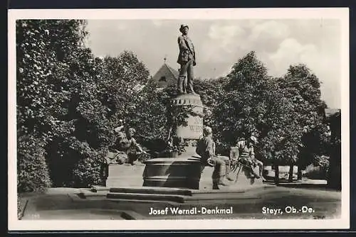 AK Steyr, Josef Werndl-Denkmal