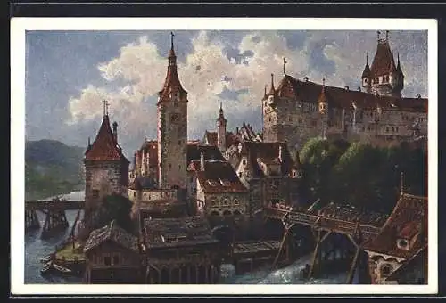 AK Steyr, die alte Eysenstadt 1584