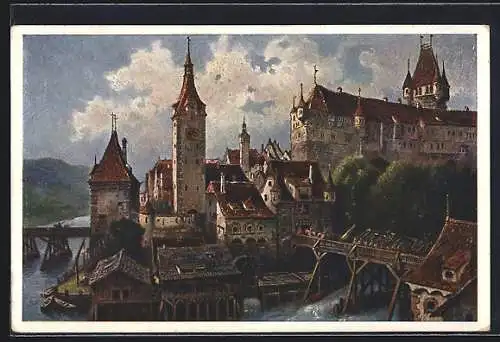AK Steyr, die alte Eysenstadt 1584
