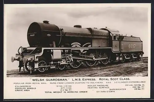 AK L.M.S. Express, Welsh Guardsman, Royal Scot Class, englische Lokomotive