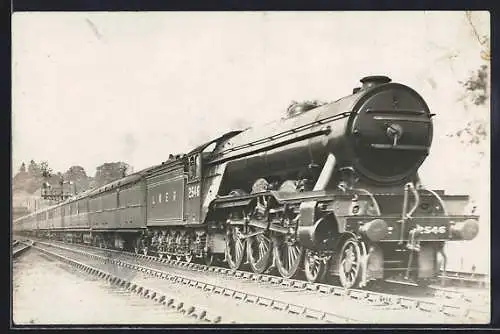 AK LNER Engine No. 2546 hauling a train