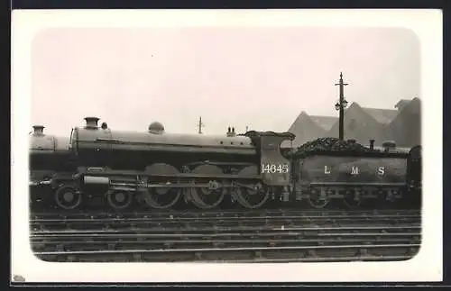 AK Lokomotiver der LMS 14645, englische Eisenbahn