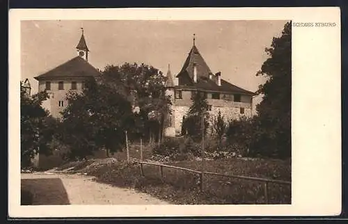 AK Kyburg, Blick zum Schloss