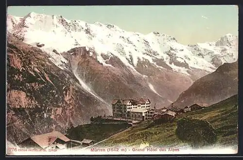 AK Mürren, Grand Hotel des Alpes