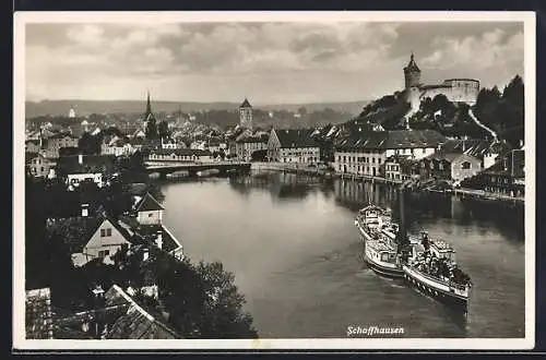 AK Schaffhausen, Partie am Fluss