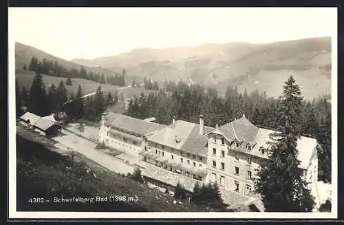 AK Schwefelberg-Bad, Blick auf den Ortsteil