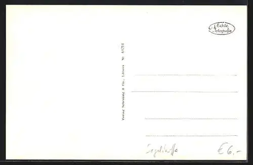 AK Segelschiff Gorch Fork auf See