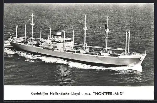 AK Handelsschiff MS Montferland, Koninklijke Hollandsche Lloyd