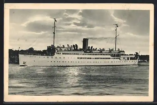 AK Passagierschiff M.S. Hansestadt Danzig, Reederei Norddeutscher Lloyd Bremen