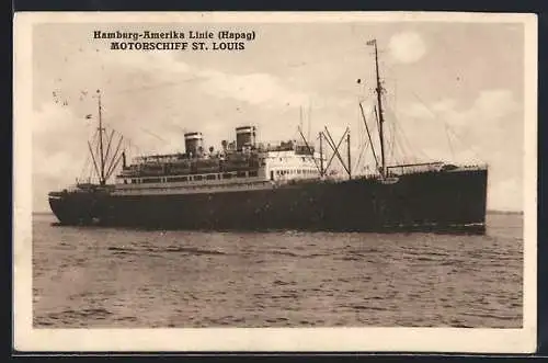 AK Motorschiff St. Louis der Hamburg-Amerika Linie