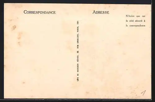 AK Passagierschiff S.S. France auf stürmischer See, Compagnie Générale Transatlantique