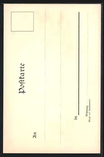 AK Reutlingen, Blick aufs Gartenthor