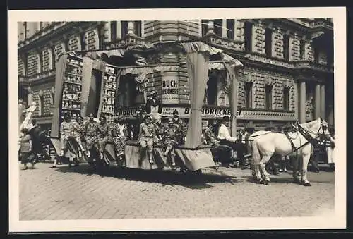 AK Wien, Gewerbefestzug 1929