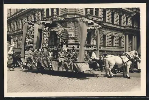 AK Wien, Gewerbefestzug 1929