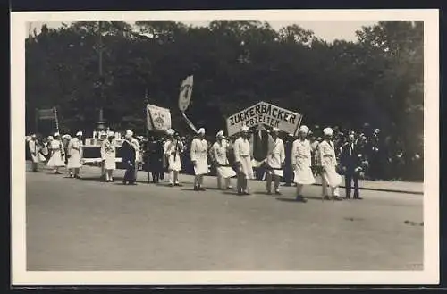 AK Wien, Gewerbefestzug 1929