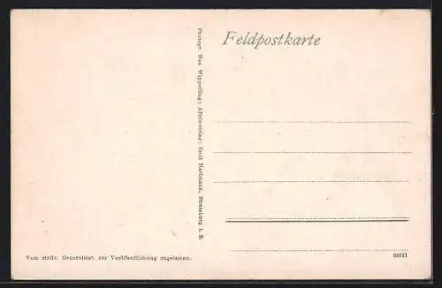 AK Chaume de Lusse, Kriegsgräber auf einem Soldatenfriedhof in den Vogesen