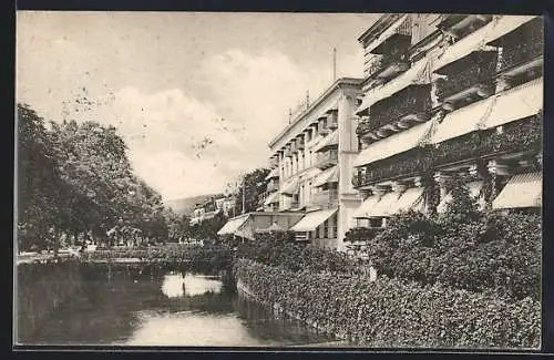 AK Baden-Baden, Hotel Europäischer Hof