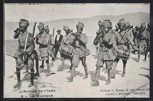 AK L'Armee de l'Inde, La Musique