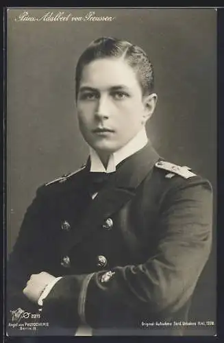 AK Prinz Adalbert von Preussen in Uniform