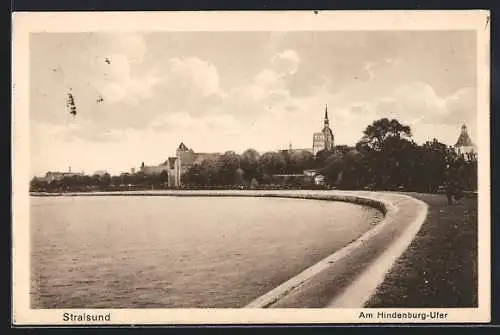 AK Stralsund, Am Hindenburg-Ufer