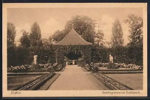 AK Erfurt, Sondergarten im Stadtpark