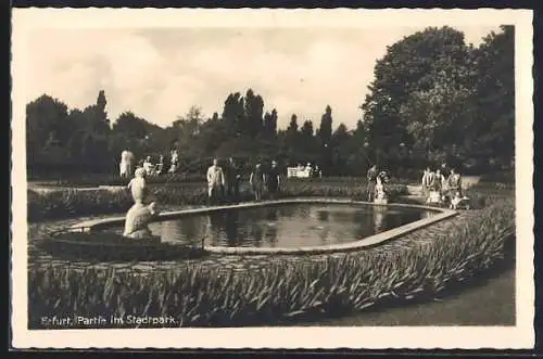 AK Erfurt, Partie im Stadtpark