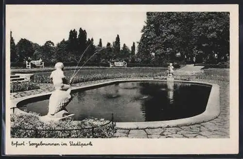 AK Erfurt, Sorgebrunnen im Stadtpark