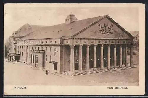 AK Karlsruhe, Neues Konzerthaus