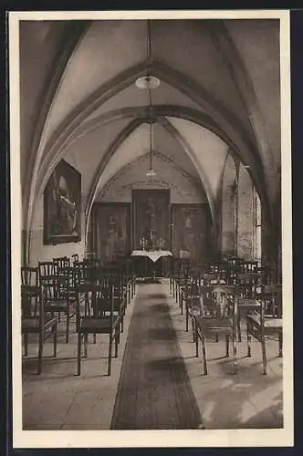 AK Erfurt, Sakristei der Augustinerkirche, Innenansicht