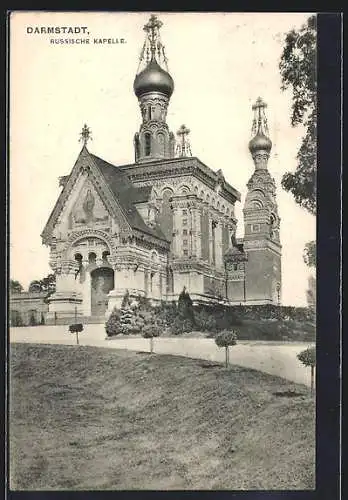 AK Darmstadt, Russische Kapelle