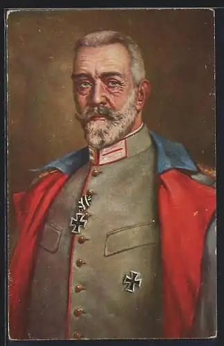 Künstler-AK Portrait Reichskanzler von Bethmann Hollweg