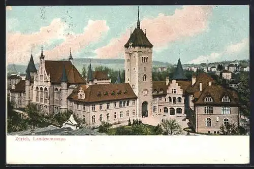 AK Zürich, Landesmuseum