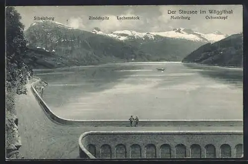 AK Wäggithal, Stausee mit Scheinberg, Zindelspitz und Lachenstock