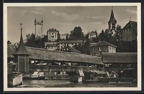 AK Luzern, Spreuerbrücke