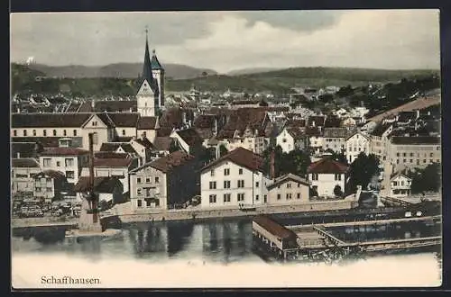 AK Schaffhausen, Teilansicht