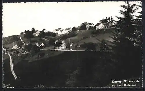 AK Wienacht ob dem Bodensee, Panorama mit Strassenpartien