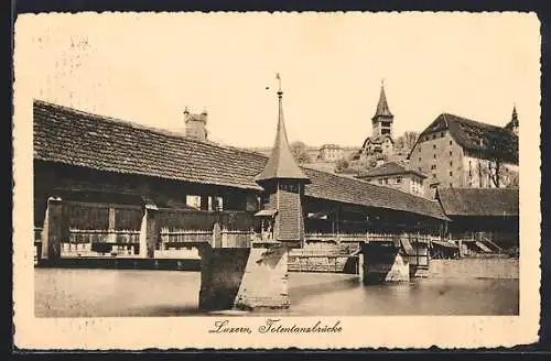 AK Luzern, Totentanzbrücke