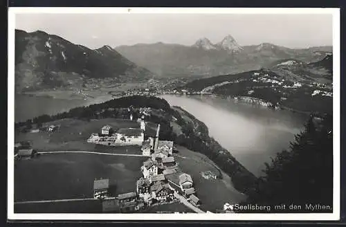 AK Seelisberg, Panorama mit den Mythen