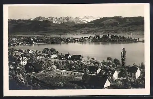 AK Rapperswil, Ortsansicht aus der Vogelschau