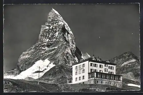 AK Zermatt, Hotel Schwarzsee und Matterhorn