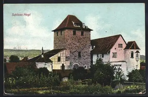 AK Winterthur, Ansicht vom Schloss Hegi