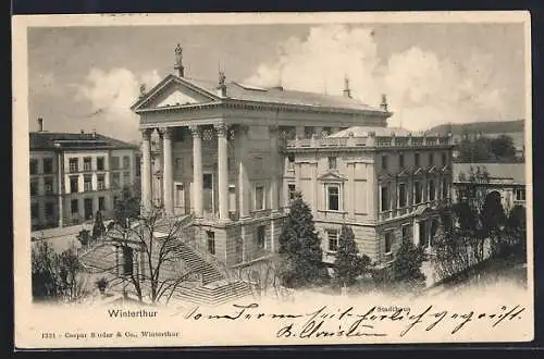AK Winterthur, Partie am Stadthaus