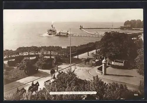 AK Morges, Le Quai et le Port